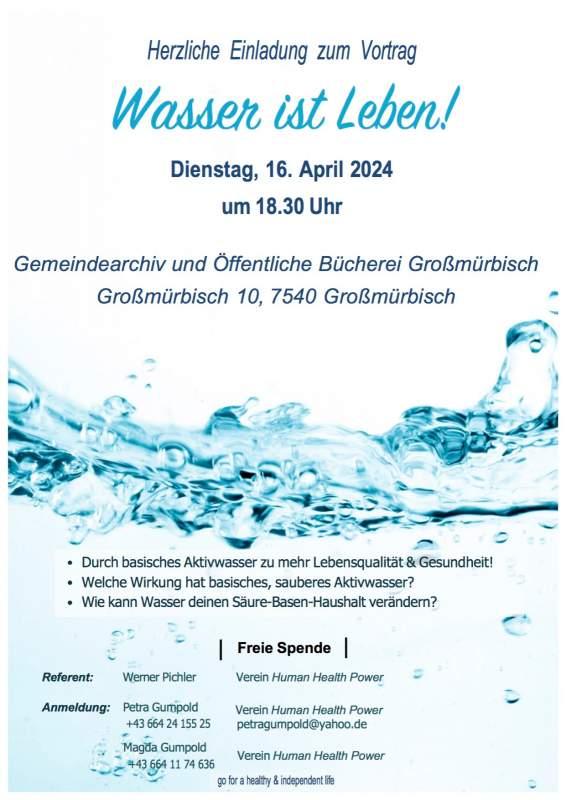 Wasser ist Leben